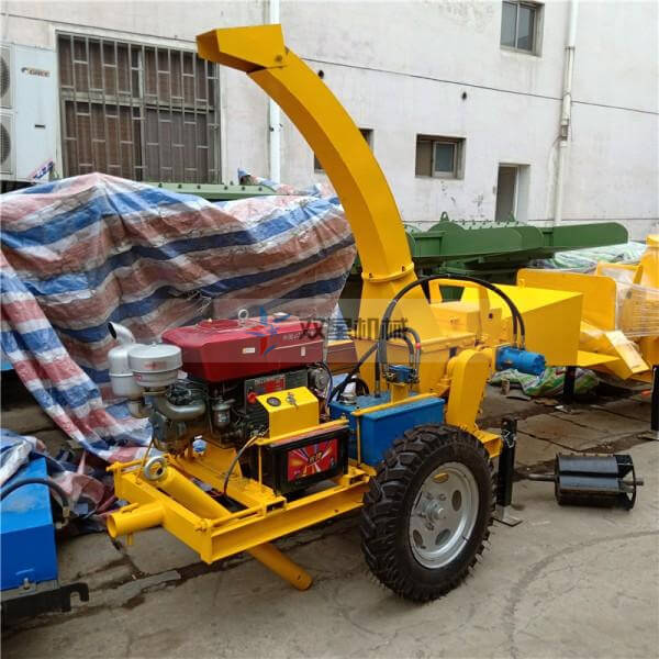 移動樹枝粉碎機