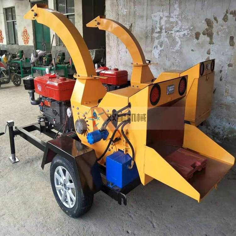 移動樹枝粉碎機