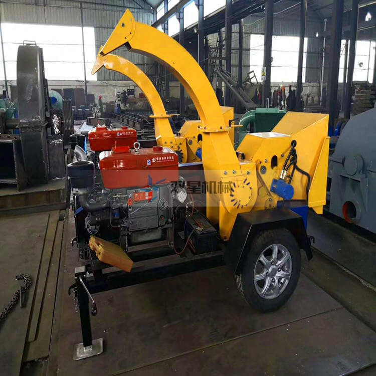 移動樹枝粉碎機