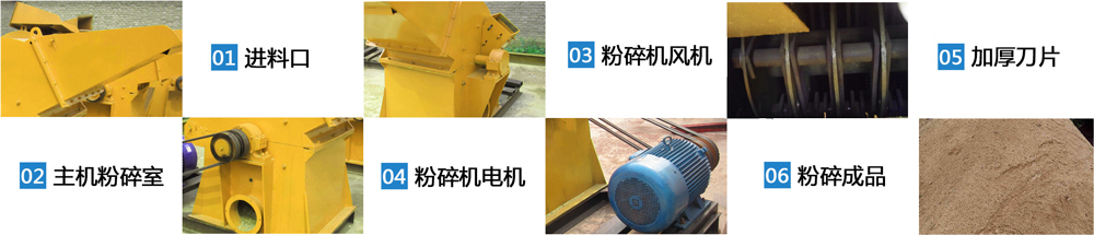 鋸末粉碎機(jī)特點