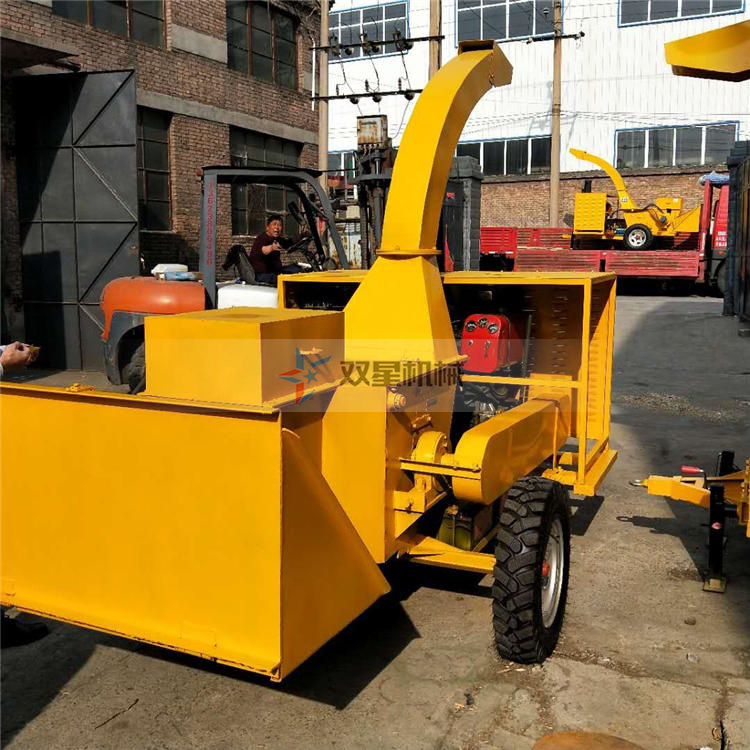 樹枝粉碎機客戶發貨現場