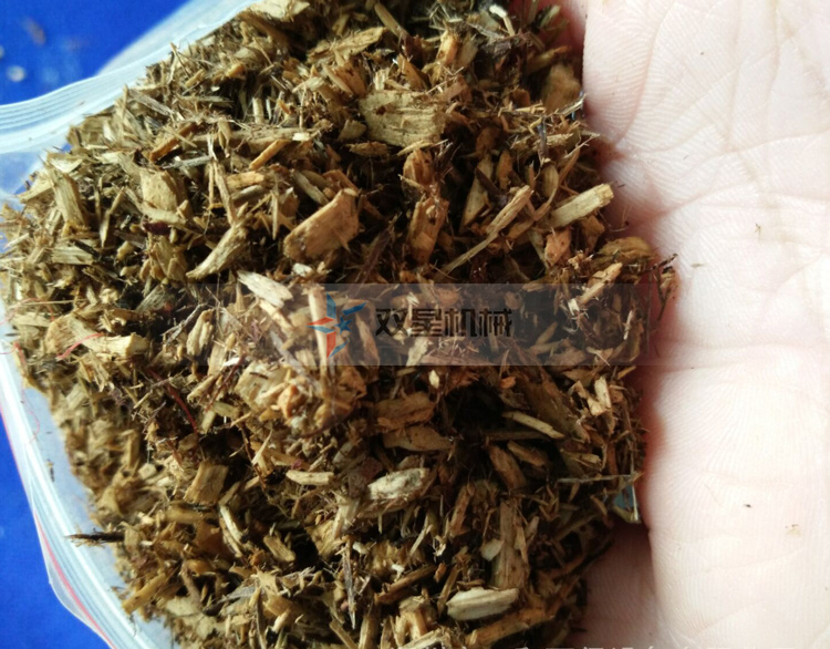 樹枝粉碎機粉碎效果展示