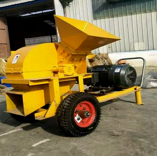 移動式木材粉碎機