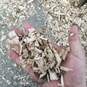 樹枝粉碎機粉碎效果-桐木粉碎