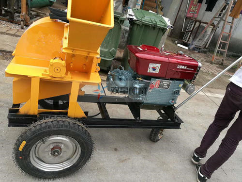 柴油機木材粉碎機