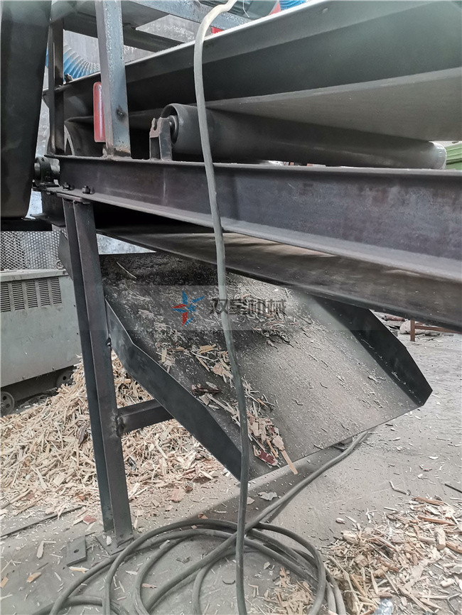 綜合木材破碎機除鐵除釘磁輥效果實拍