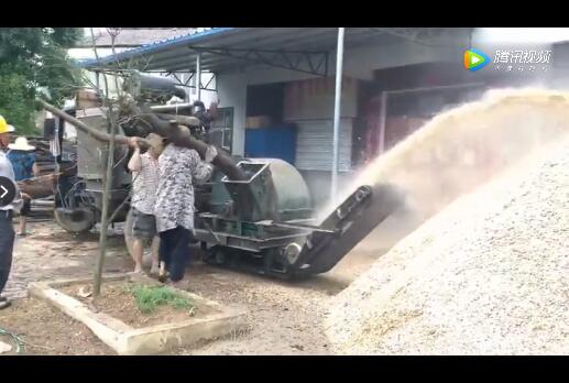 木材粉碎機|木屑粉碎機|木材破碎機視頻展示