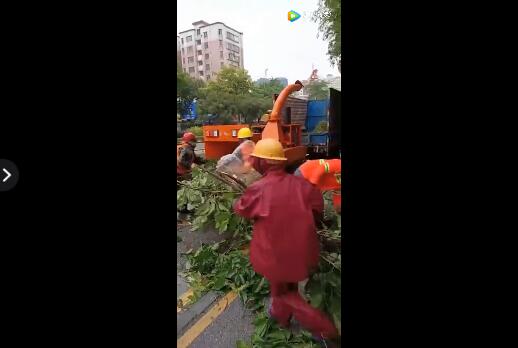 園林機械|園林樹枝粉碎機|園林樹枝粉碎機視頻展