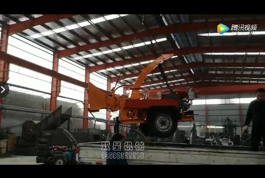 小型樹枝粉碎機|移動樹枝粉碎機視頻發貨